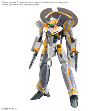 Gunpla: Hg 1/100 Vf-31E Siegfried Gundam