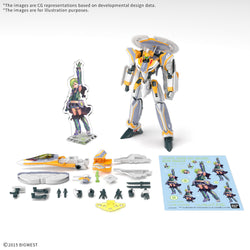 Gunpla: Hg 1/100 Vf-31e Siegfried Deluxe Set Gundam MK