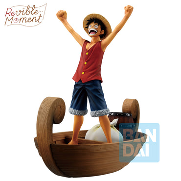 Ichibansho Revible Moment Figure: One Piece - Monkey D. Luffy (I'm Going To Become The King Of The Pirates!!!! Memories of Adventure and The Shipping Route The Future)