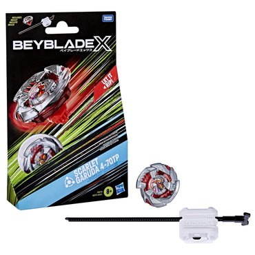 Beyblade X: Scarlet Garuda 4-70TP Starter with Launcher