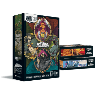 Unmatched: Battle of Legends - Volume Three (Blackbeard vs Chupacabra vs Pandora vs Loki)