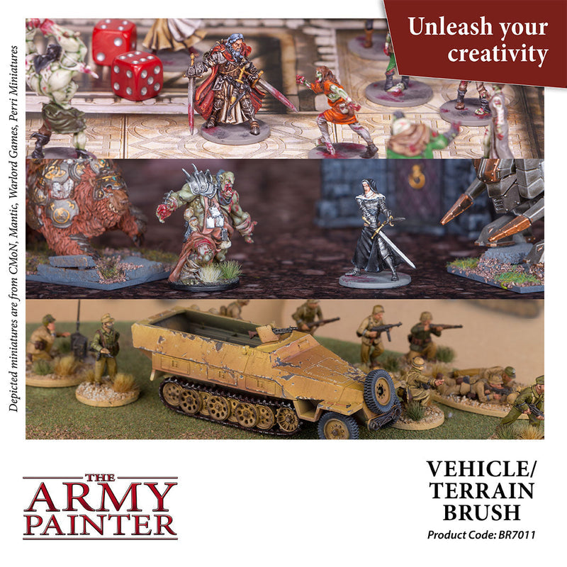 The Army Painter: Paintbrush - Vehicle & Terrain