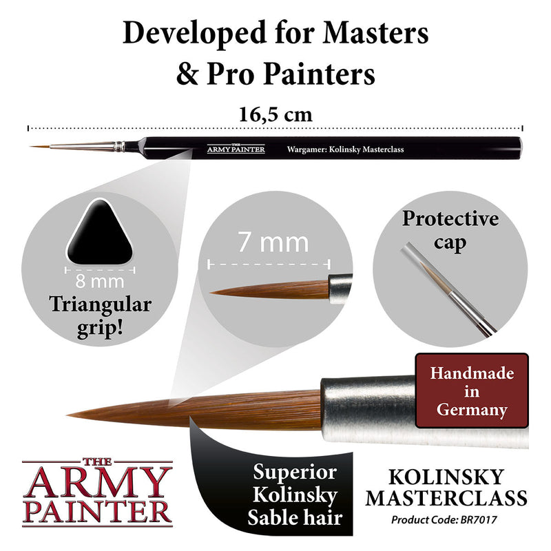 The Army Painter: Paintbrush - Kolinsky Masterclass