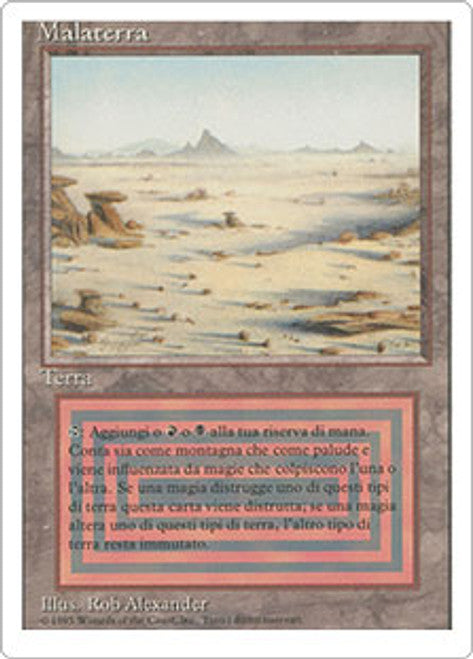 Badlands (Italian) [Foreign White Border]