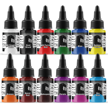 Monument Hobbies - Pro Acryl Base Set