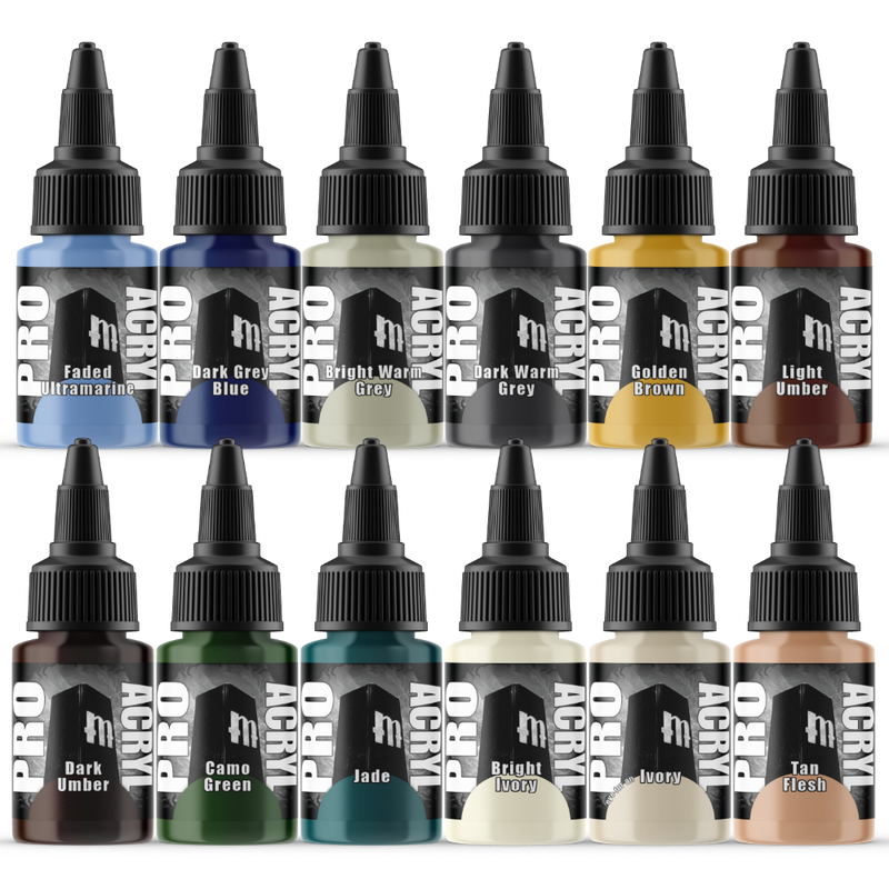 Monument Hobbies - Pro Acryl Base Set