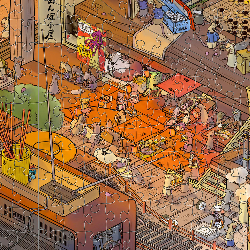 Magic Puzzle Company: The Busy Bistro - 1000 Piece Jigsaw Puzzle