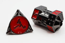 Foam Brain Games: Dice 51 Blood Moon - Metal Dice Set