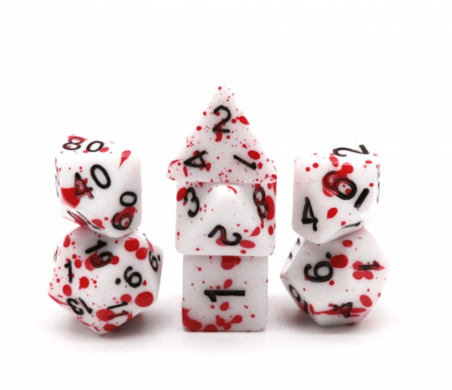 Foam Brain Games: Blood Splatter - Dice Set