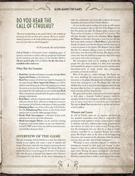 Call of Cthulhu 7th Edition: Starter Set