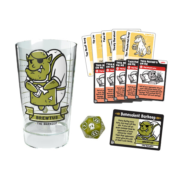 Heroes of Barcadia: Heroes for Hire - Brewtus the Barkeep Character Cup