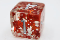 Foam Brain Games: Butterfly Kiss - Orange Dice Set