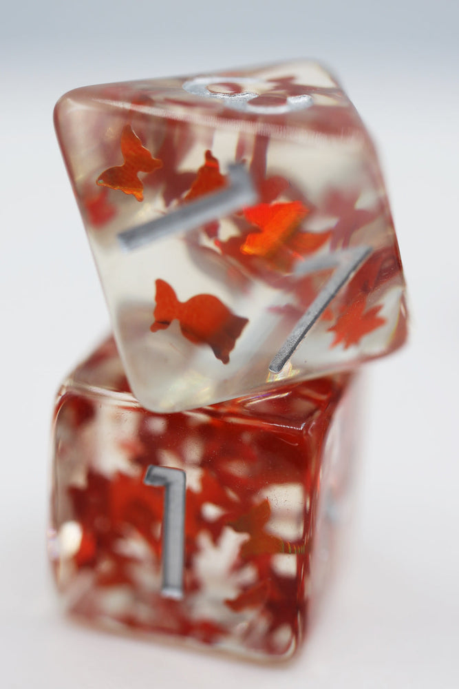 Foam Brain Games: Butterfly Kiss - Orange Dice Set