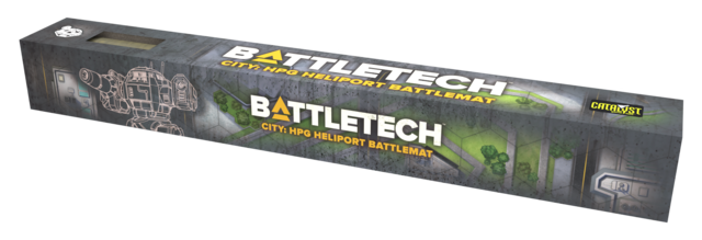 BattleTech: BattleMat - City: HPG Heliport