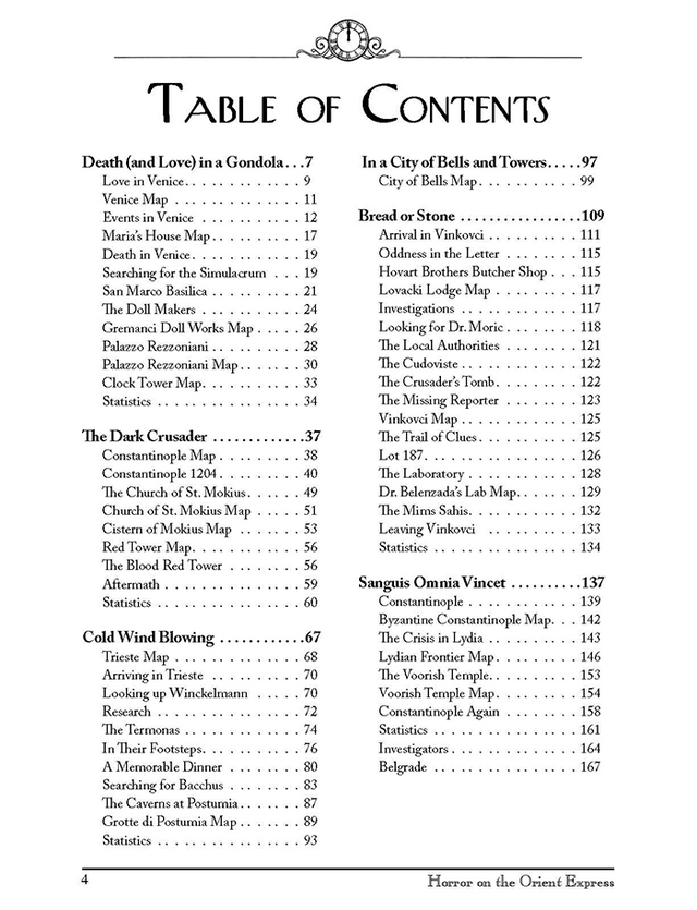 Call of Cthulhu 7th Edition: Horror on the Orient Express Set