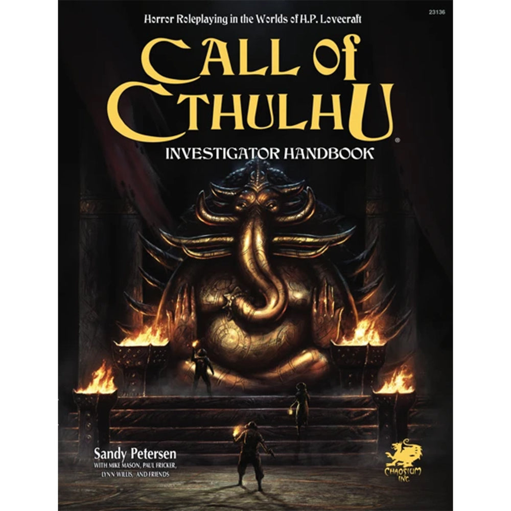 Call Of Cthulhu 7th Edition Investigator Handbook