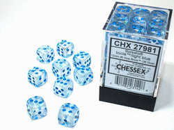 Chessex: Borealis Icicle/Light Blue Luminary (CHX 27981)