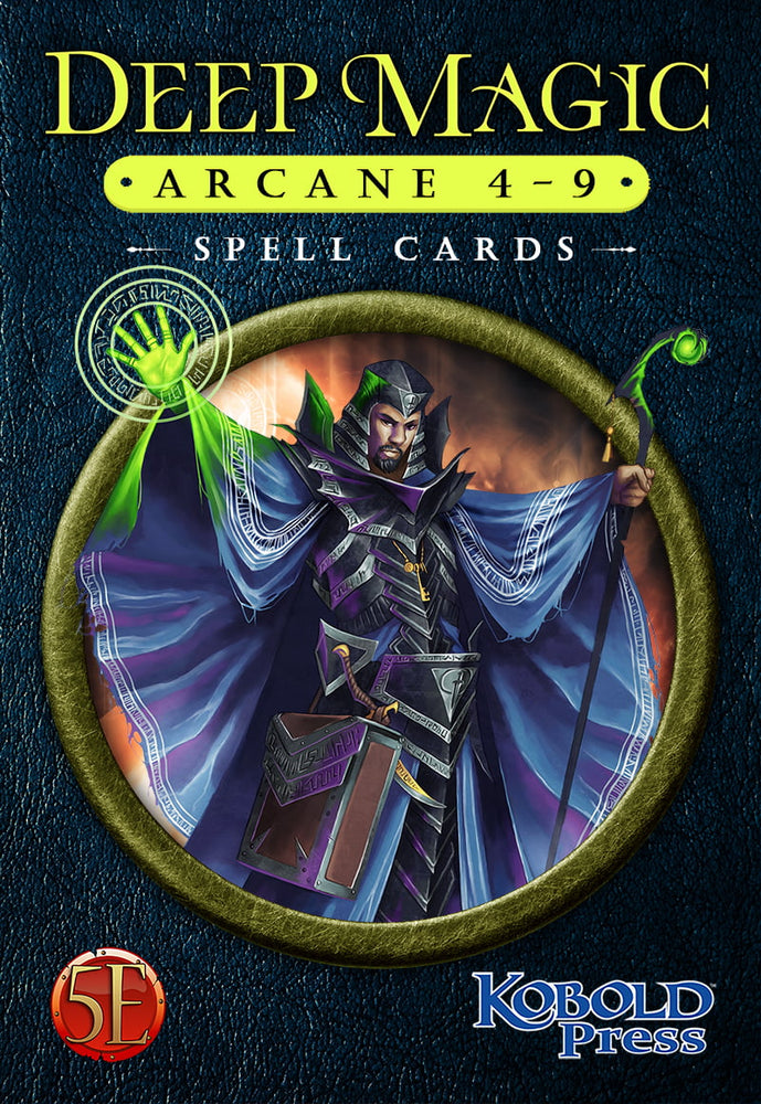 D&D: Deep Magic Spell Cards - Arcane 4-9