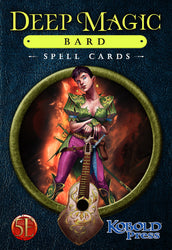 D&D: Deep Magic Spell Cards - Bard