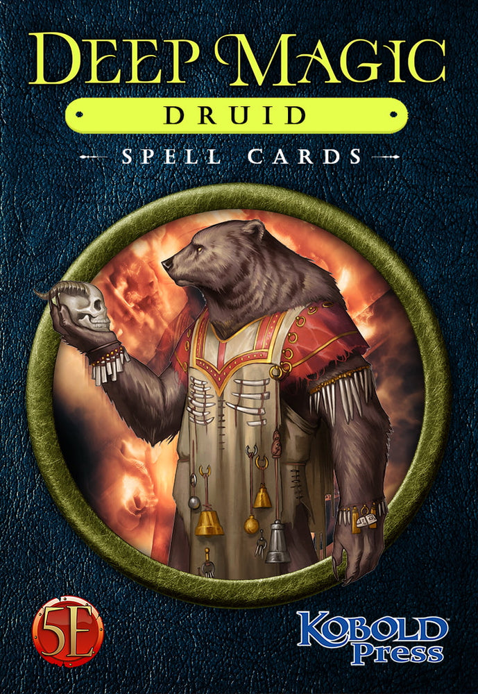 D&D: Deep Magic Spell Cards - Druid