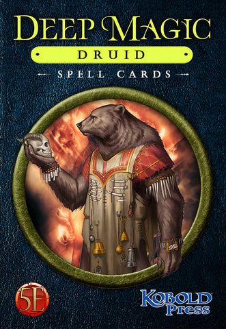 D&D: Deep Magic Spell Cards - Druid