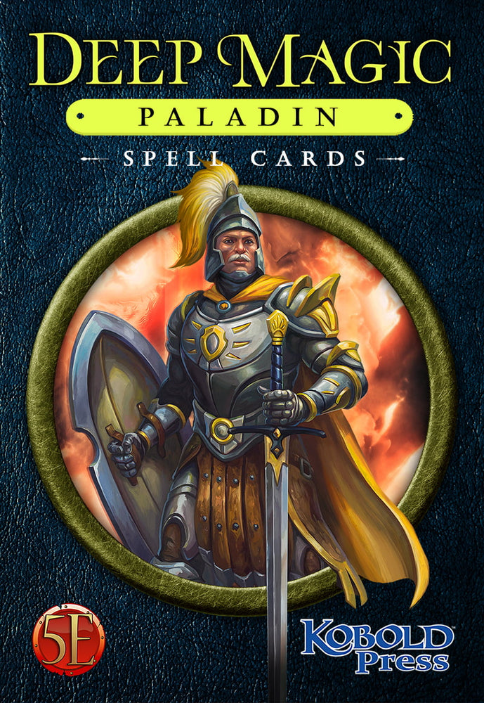 D&D: Deep Magic Spell Cards - Paladin