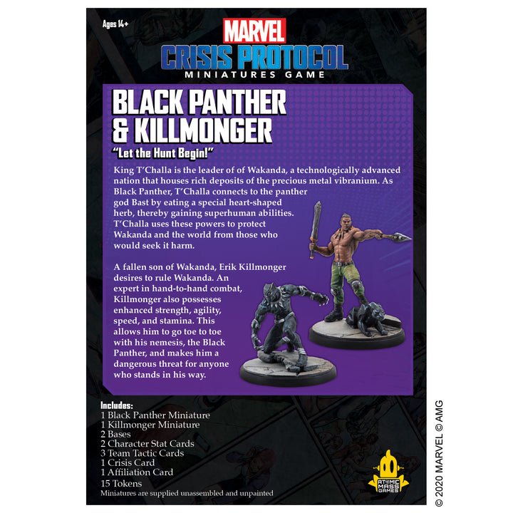 Marvel Crisis Protocol: Black Panther and Killmonger