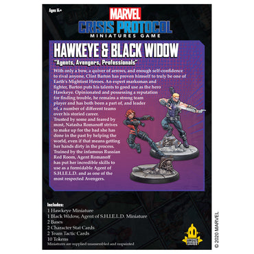 Marvel: Crisis Protocol - Hawkeye & Black Widow Character Pack