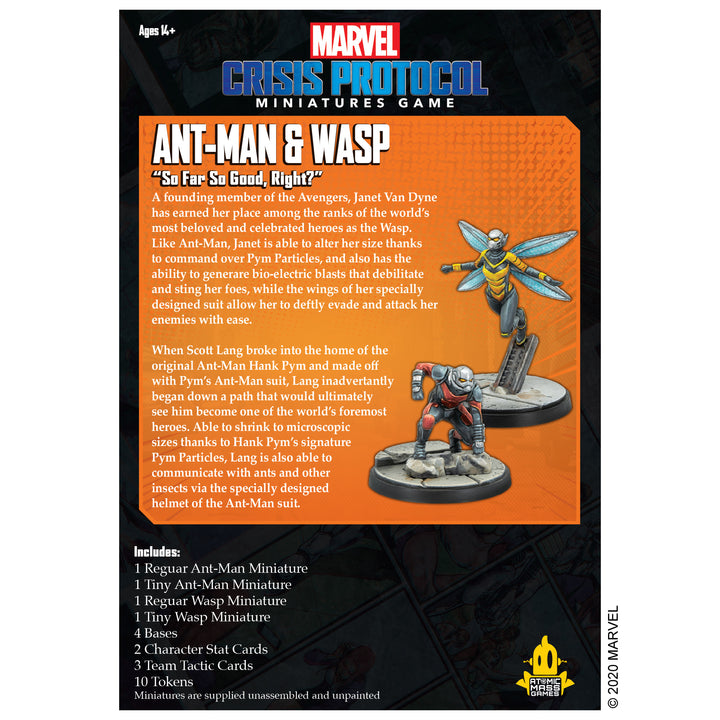 Marvel Crisis Protocol: Ant-Man & Wasp Character Pack