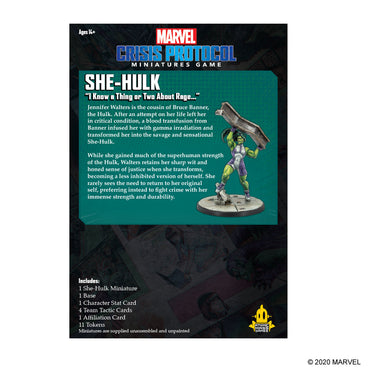 Marvel: Crisis Protocol - She-Hulk Character Pack