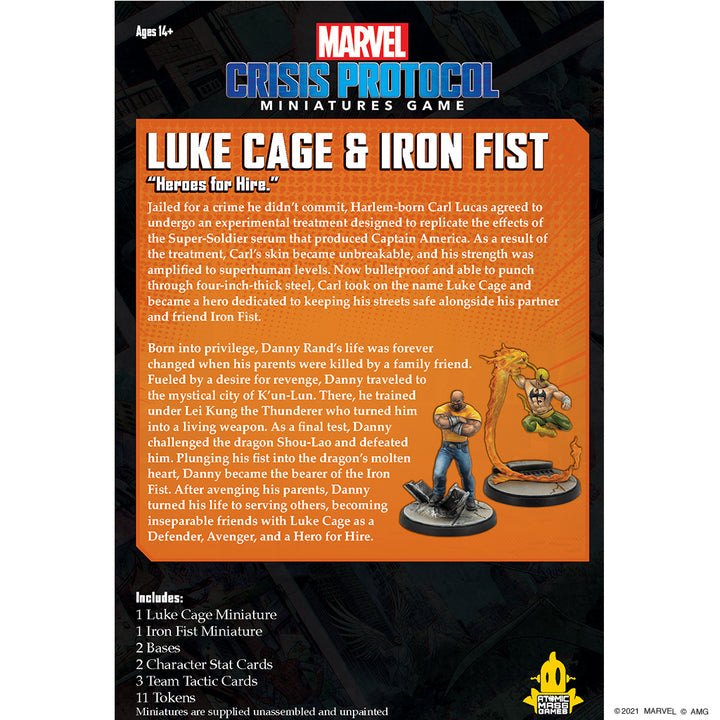 Marvel Crisis Protocol: Luke Cage & Iron Fist Pack