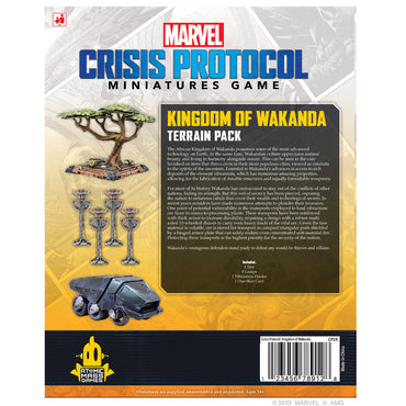 Marvel Crisis Protocol: Kingdom of Wakanda Terrain