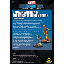 Marvel Crisis Protocol: Captain America & The Original Human Torch