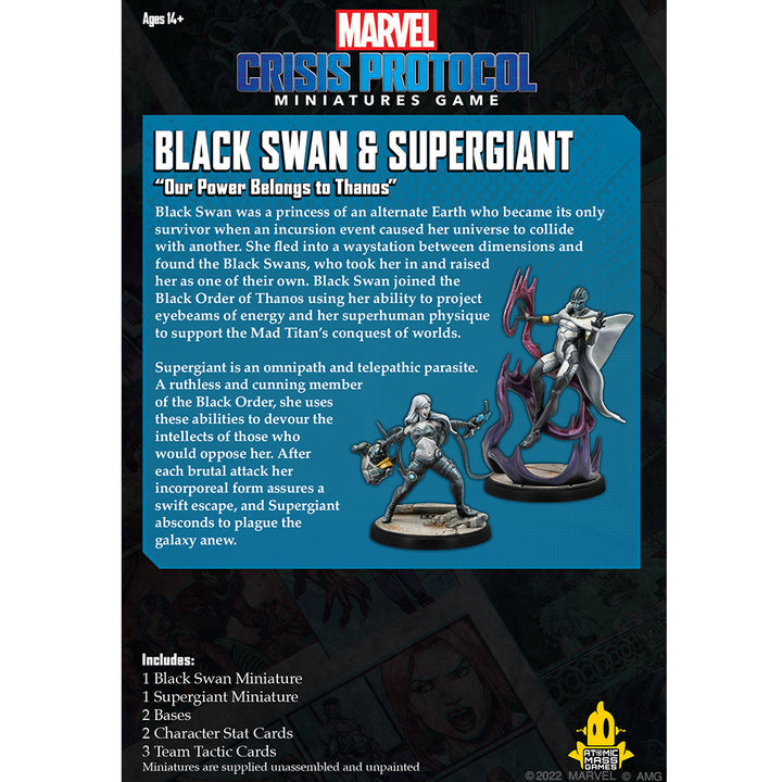 Marvel Crisis Protocol: Black Swan & Supergiant