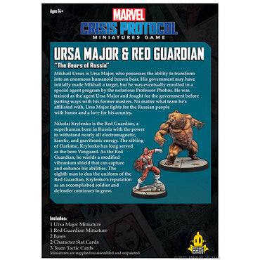 Marvel Crisis Protocol: Red Guardian & Ursa Major