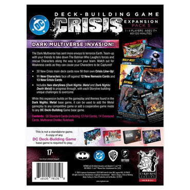 DC Deck-Building Game: Crisis Pack 5 - Death Metal Expansion