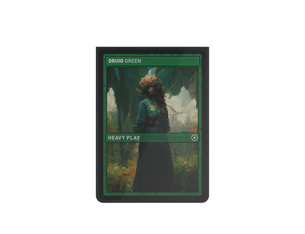 Heavy Play CURV - Sleeves Standard 100 Count: Druid Green