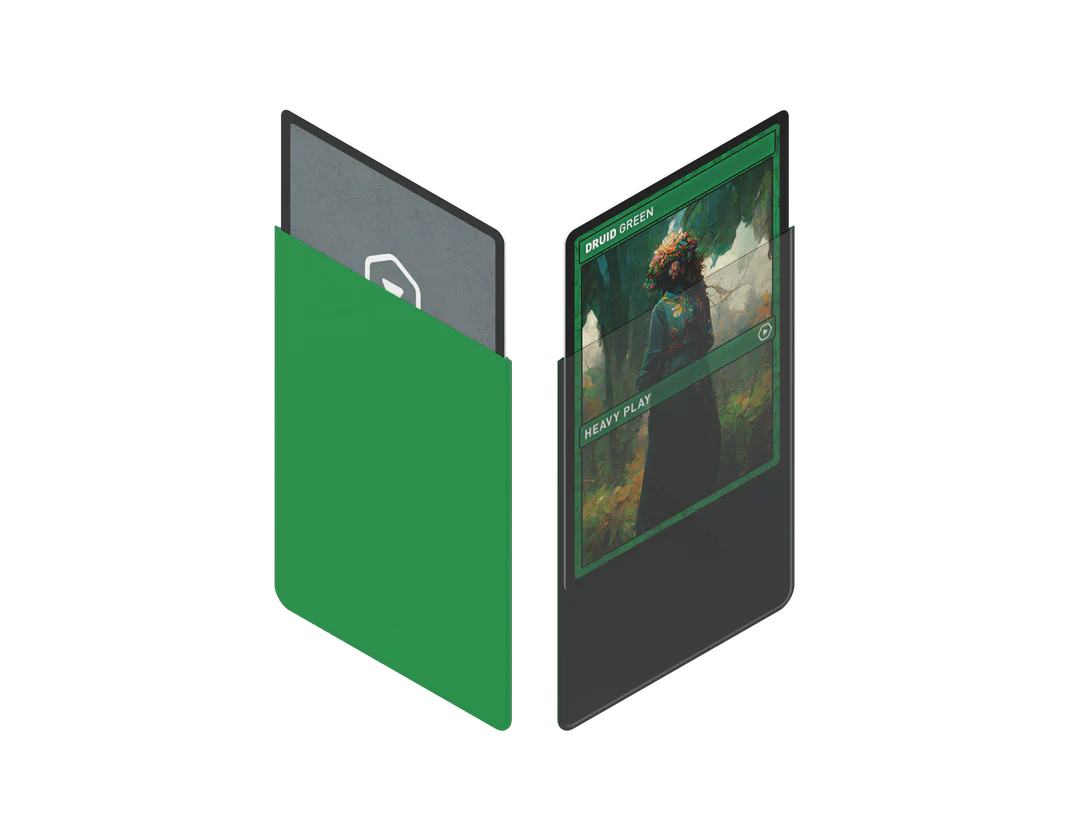 Heavy Play CURV - Sleeves Standard 100 Count: Druid Green