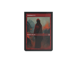 Heavy Play CURV - Sleeves Standard 100 Count: Shaman Red