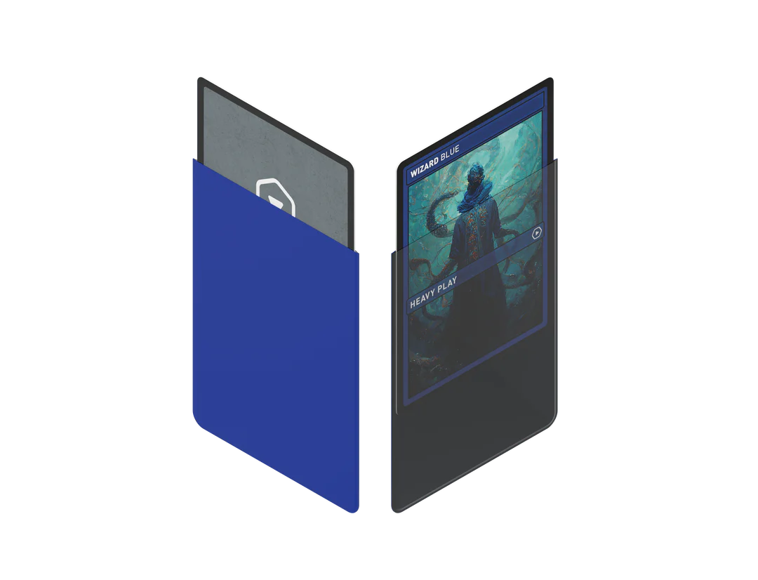Heavy Play CURV - Sleeves Standard 100 Count: Wizard Blue