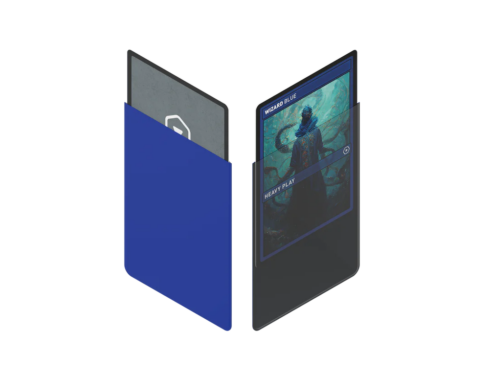 Heavy Play CURV - Sleeves Standard 100 Count: Wizard Blue