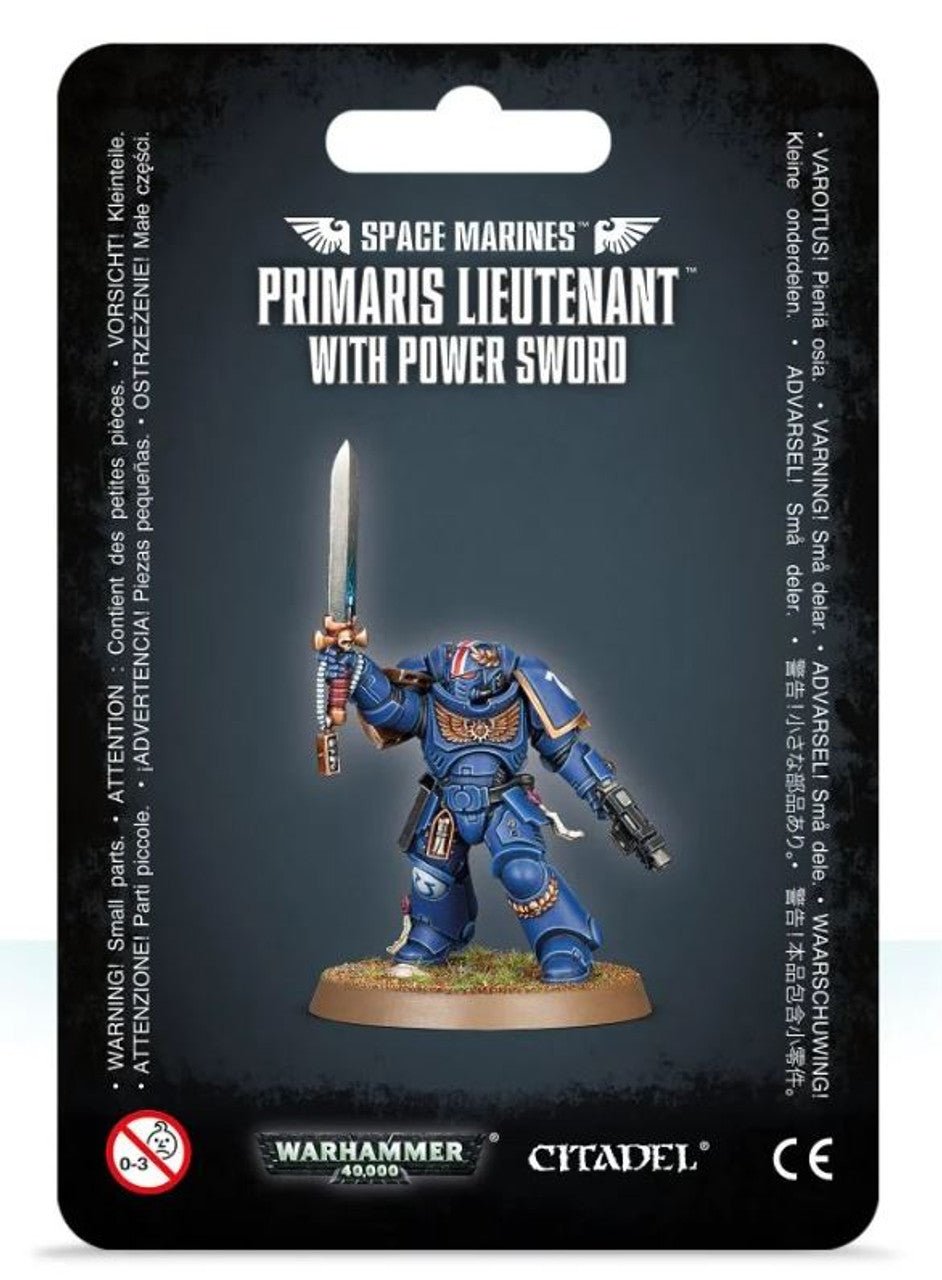 Warhammer 40K: Space Marines - Primaris Lieutenant With Power Sword