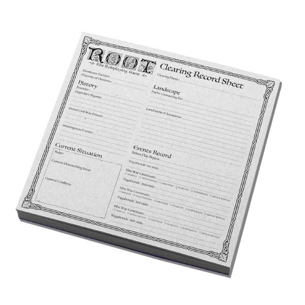 Root: The Roleplaying Game - GM's Accessory Pack