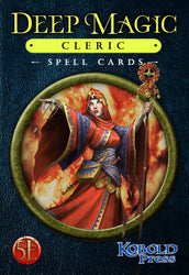 D&D: Deep Magic Spell Cards - Cleric