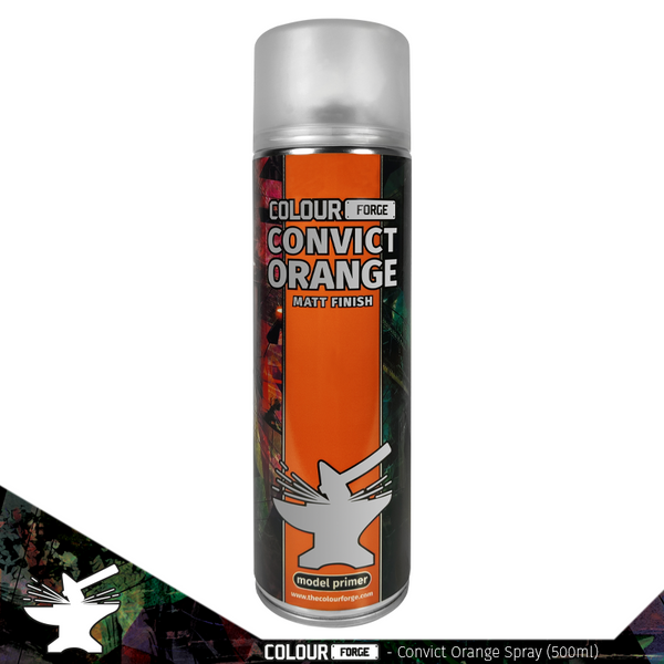 Colour Forge Spray: Convict Orange (500 ml)