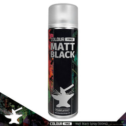 Colour Forge Spray: Matt Black (500 ml)