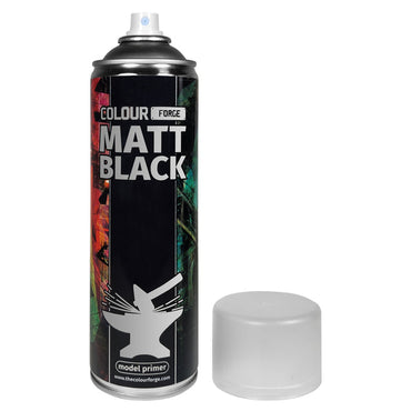 Colour Forge Spray: Matt Black (500 ml)