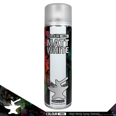 Colour Forge Spray: Matt White (500 ml)