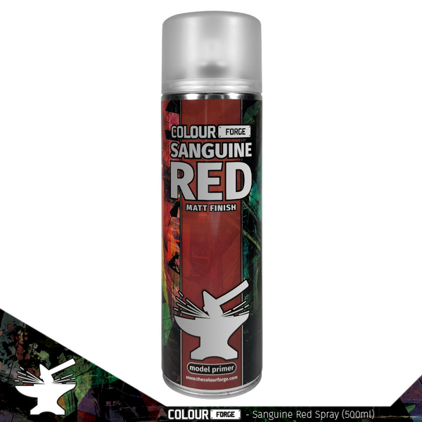 Colour Forge Spray: Sanguine Red (500 ml)