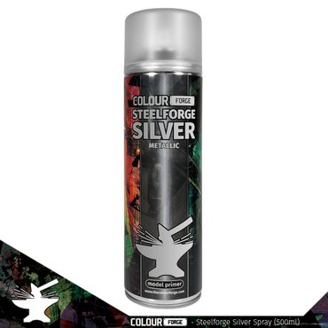 Colour Forge Spray: Steelforge Silver Metallic (500 ml)